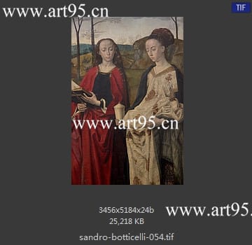桑德罗·波提切利（Sandro Botticelli）作品高清图片参数
