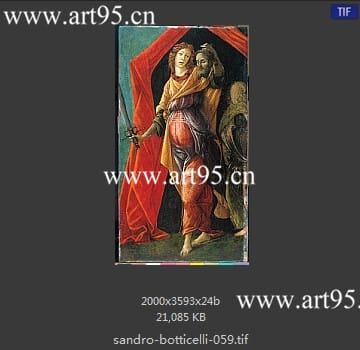 桑德罗·波提切利（Sandro Botticelli）作品高清图片参数