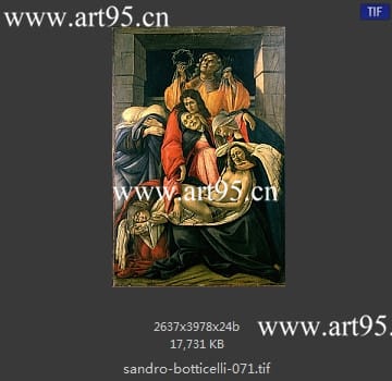 桑德罗·波提切利（Sandro Botticelli）作品高清图片参数