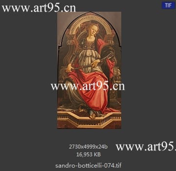 桑德罗·波提切利（Sandro Botticelli）作品高清图片参数