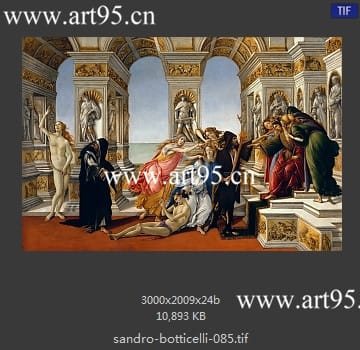 桑德罗·波提切利（Sandro Botticelli）作品高清图片参数