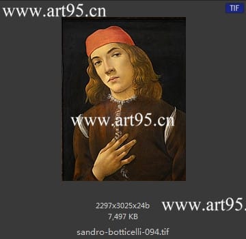 桑德罗·波提切利（Sandro Botticelli）作品高清图片参数