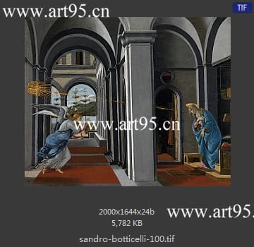 桑德罗·波提切利（Sandro Botticelli）作品高清图片参数