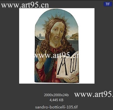 桑德罗·波提切利（Sandro Botticelli）作品高清图片参数