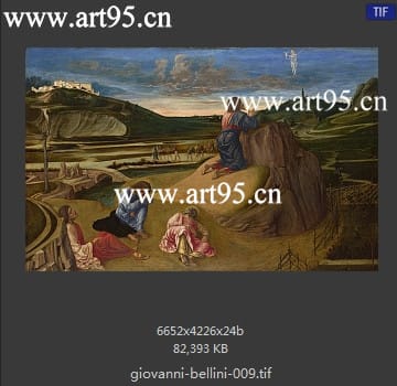 乔万尼·贝利尼作品 第9号高清图片参数