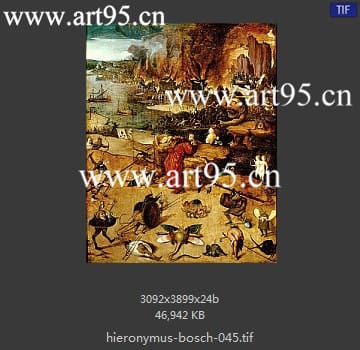 波希作品 第45号高清图片参数