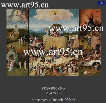 波希作品 第60号高清图片参数