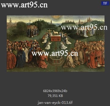 扬·凡·艾克作品 第13号高清图片参数