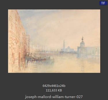 Joseph Mallord William Turner