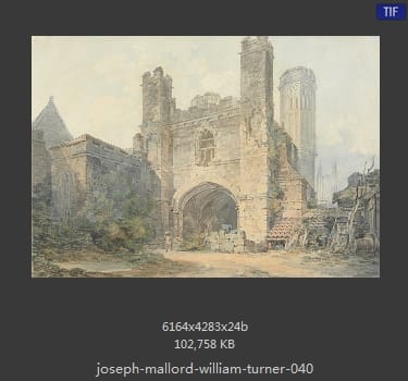 Joseph Mallord William Turner