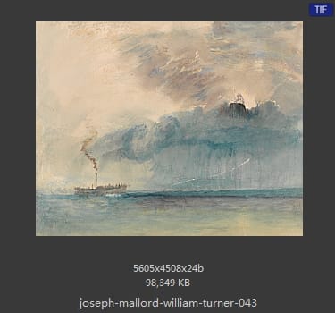 Joseph Mallord William Turner