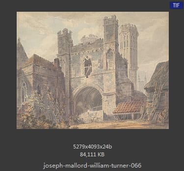 Joseph Mallord William Turner