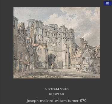 Joseph Mallord William Turner