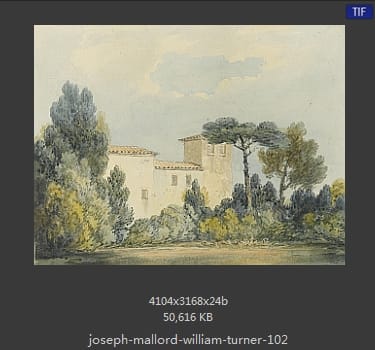 Joseph Mallord William Turner