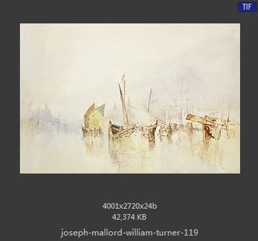 Joseph Mallord William Turner