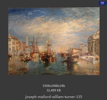 Joseph Mallord William Turner