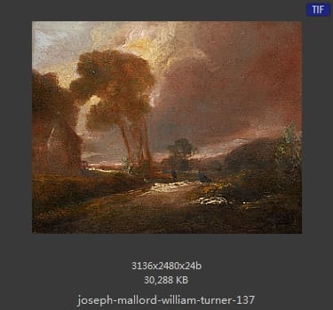 Joseph Mallord William Turner
