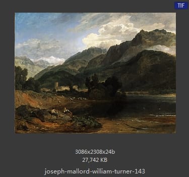 Joseph Mallord William Turner