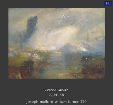 Joseph Mallord William Turner