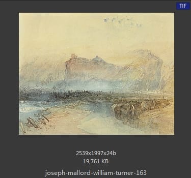 Joseph Mallord William Turner