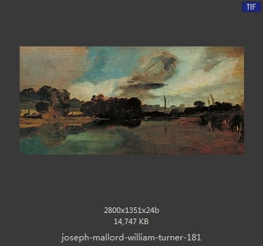 Joseph Mallord William Turner
