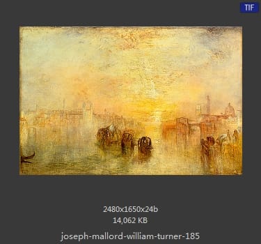 Joseph Mallord William Turner