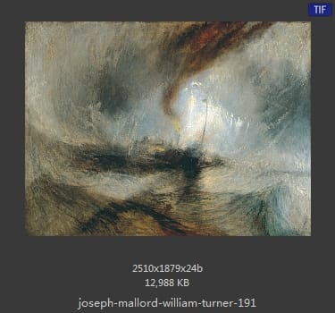 Joseph Mallord William Turner
