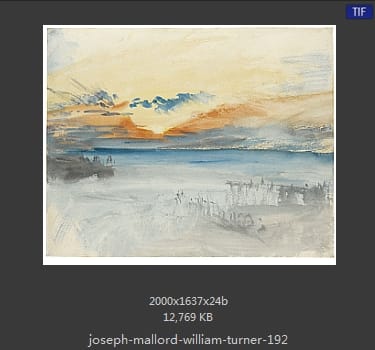 Joseph Mallord William Turner