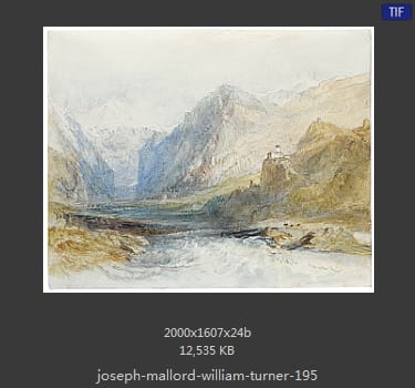Joseph Mallord William Turner