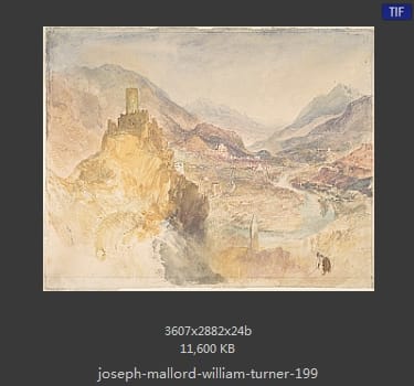 Joseph Mallord William Turner