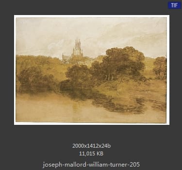 Joseph Mallord William Turner