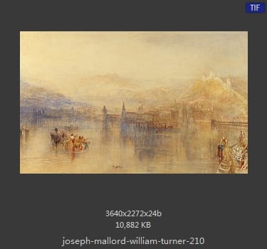 Joseph Mallord William Turner