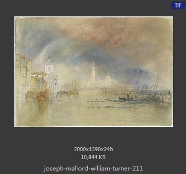 Joseph Mallord William Turner