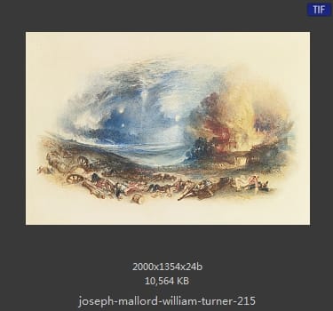 Joseph Mallord William Turner