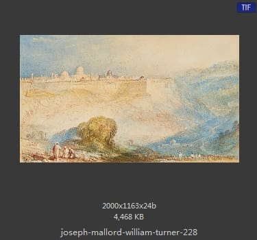 Joseph Mallord William Turner