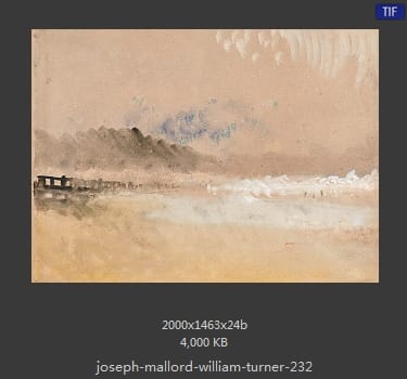 Joseph Mallord William Turner