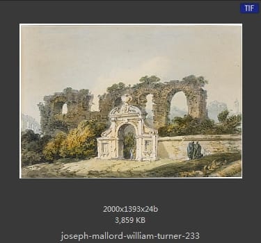 Joseph Mallord William Turner