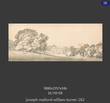 Joseph Mallord William Turner