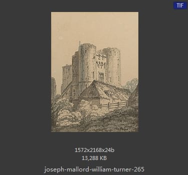 Joseph Mallord William Turner