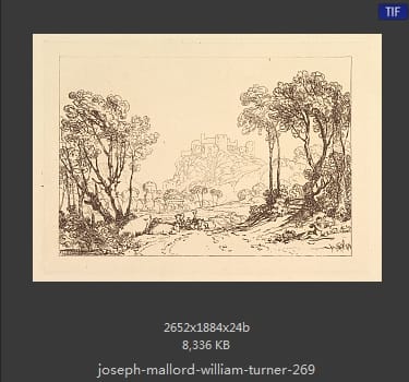 Joseph Mallord William Turner