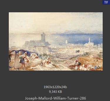 Joseph Mallord William Turner