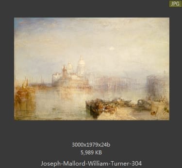 Joseph Mallord William Turner