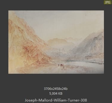 Joseph Mallord William Turner