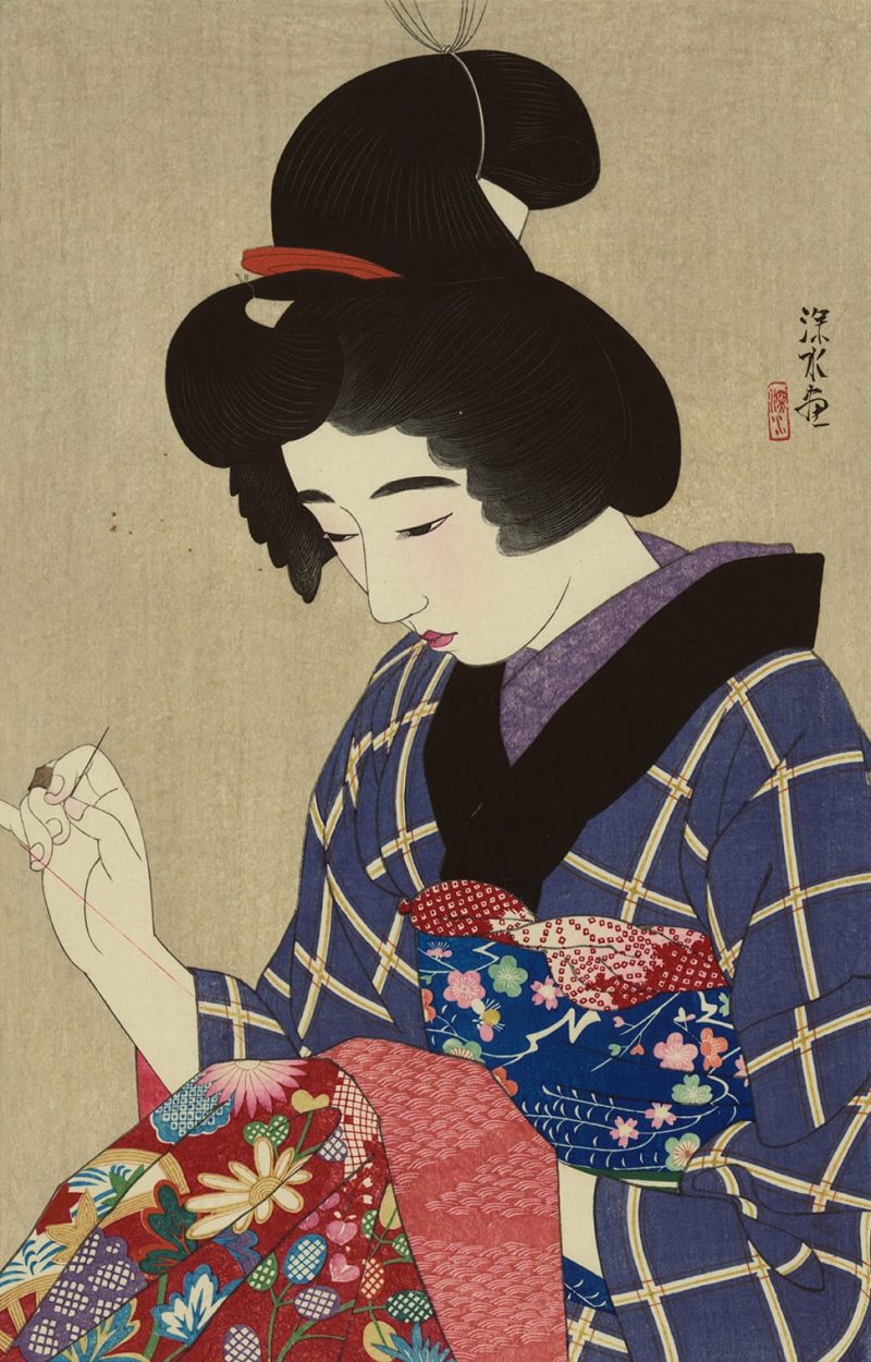 伊东深水 #90