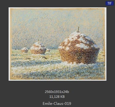 【比利时】埃米尔·克劳斯（Emile claus）