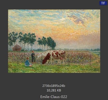 【比利时】埃米尔·克劳斯（Emile claus）