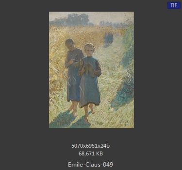 【比利时】埃米尔·克劳斯（Emile claus）