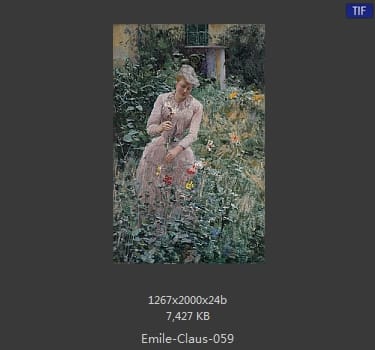 【比利时】埃米尔·克劳斯（Emile claus）