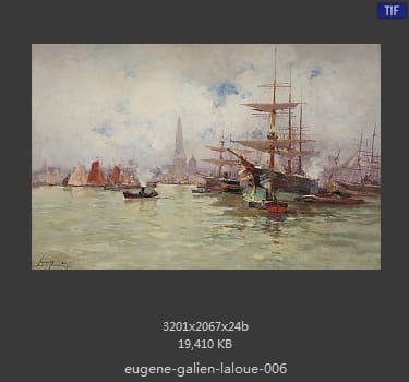 【法国】尤金 加林 拉洛 (Eugene Galien Laloue)
