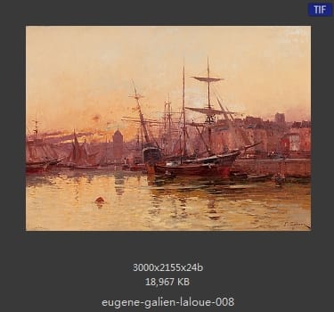 【法国】尤金 加林 拉洛 (Eugene Galien Laloue)